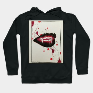 Lip Drawing Hoodie